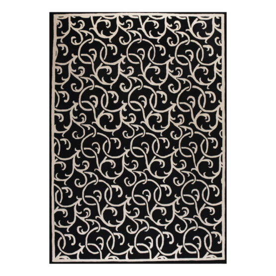 Alfombra Amazon Cadenas Negra Blanca
