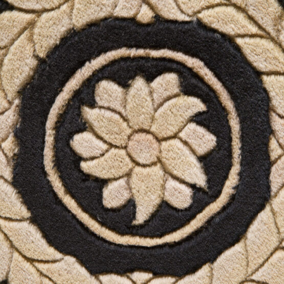 Alfombra China Stock Azul Beige - Imagen 2