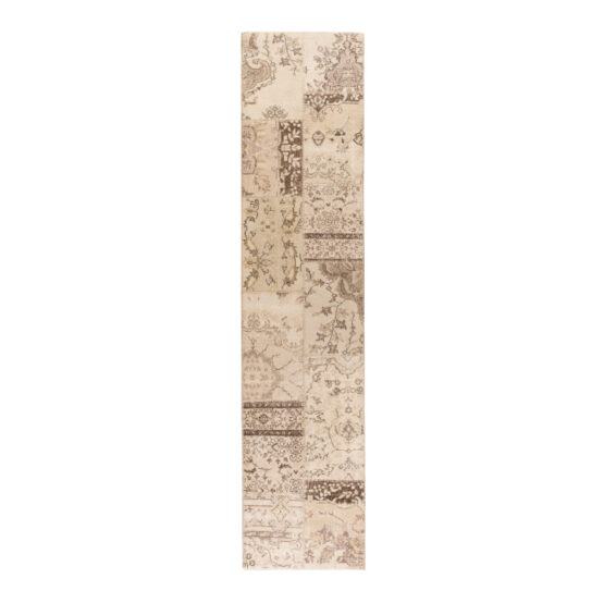 Alfombra Patchwork Beige Pasillo