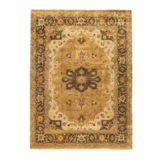 Alfombra Ustad Gold Marrón