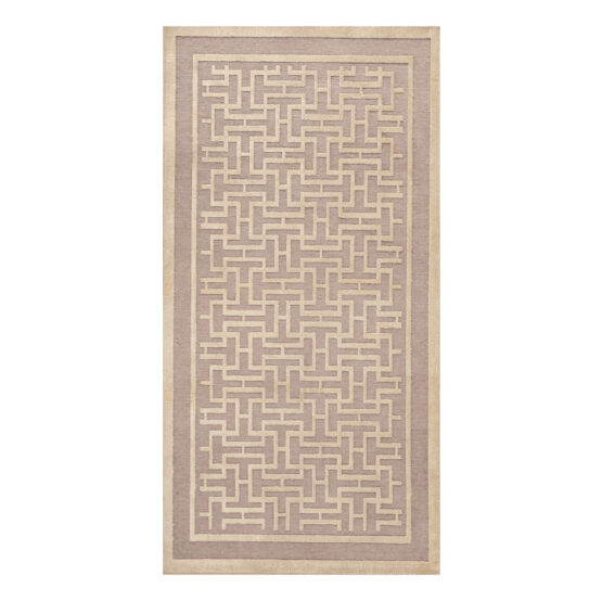 Alfombra Saphir Laberinto Beige