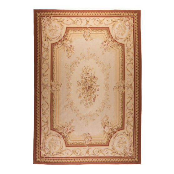 Alfombra Aubusson Beige