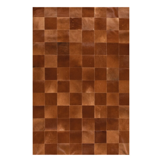 Alfombra Perú Cuero Marrón (Cuadritos 30x30)