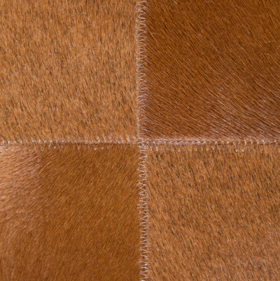 Alfombra Perú Cuero Marrón (Cuadritos 30x30) - Imagen 2